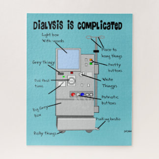 Dialyse Spaß Pillow Puzzle