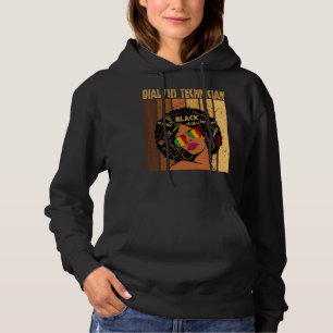 Dialyse Technician Afro American Black Hi Hoodie
