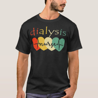 Dialyse Technischer Krankenpfleger - Nierenherat T-Shirt