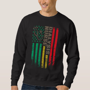 Dialysekrankenschwester pflegt Dialysekrankenschwe Sweatshirt