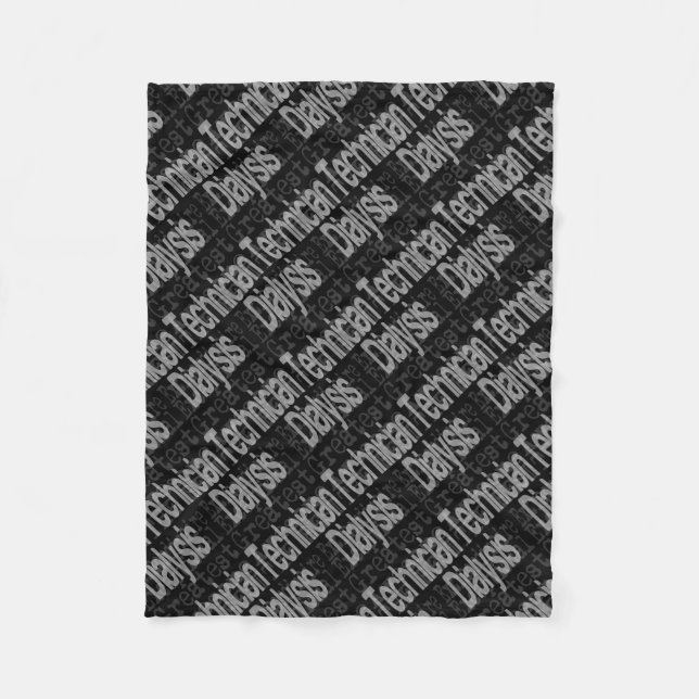 Dialysetechniker Extraordinator Fleecedecke (Vorderseite)