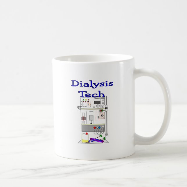 Dialysetechniker--Fresenius Maschinen-Entwurf Kaffeetasse (Rechts)