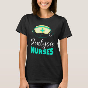 Dialysetechniker für Männer Frauen Nieren-Hämodial T-Shirt