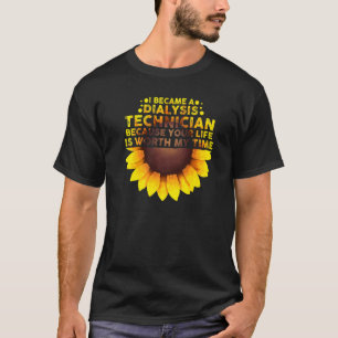 Dialysetechniker für Männer Hämodialyse T-Shirt