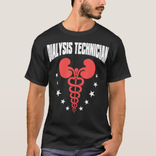 Dialysetechniker Herzflags Nephrologie Tech T-Shirt
