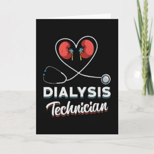 Dialysetechniker Liebe Nurse Nephrologie Tech Karte