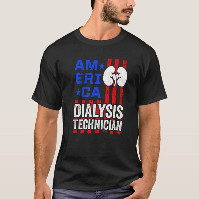 Dialysetechniker Nephrologie Tech 3 T-Shirt (Vorderseite)