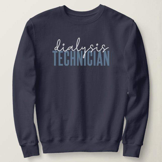 Dialysetechniker | Nephrologie Tech Geschenke Sweatshirt (Design vorne)