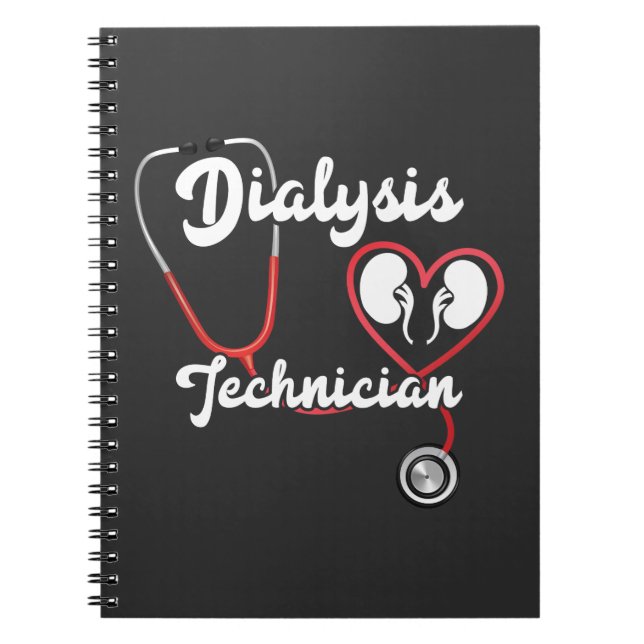 Dialysetechniker Nephrologie Tech Nurse Notizblock (Vorderseite)