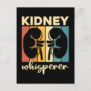 Dialysetechniker Niere Whisperdialyse Tech Feiertagspostkarte