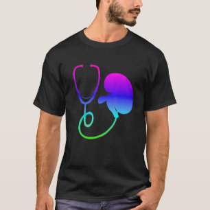 Dialysetechniker Nurse Niere Herzschlag T-Shirt