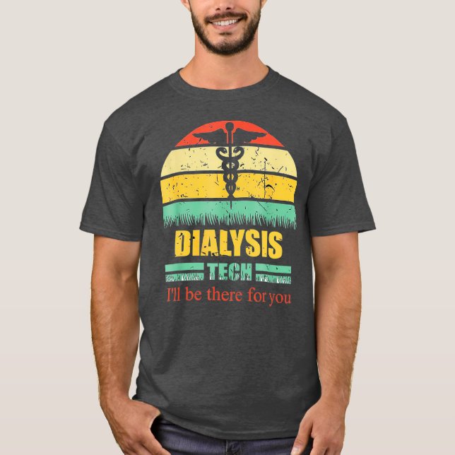 Dialysetechniker sollte mein Herz Cool sehen T-Shirt (Vorderseite)