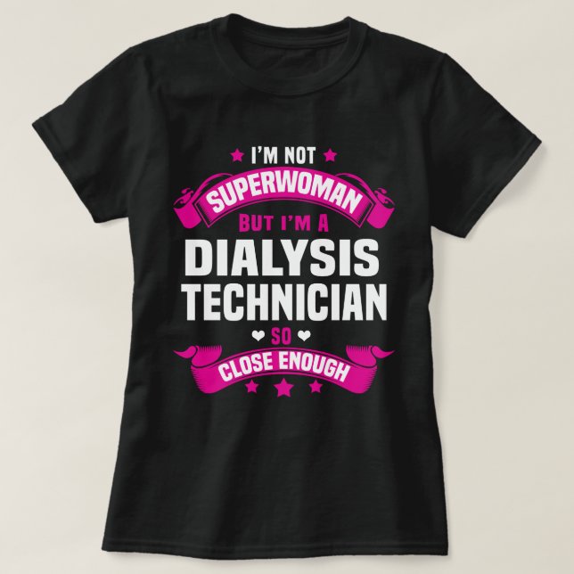Dialysetechniker T-Shirt (Design vorne)