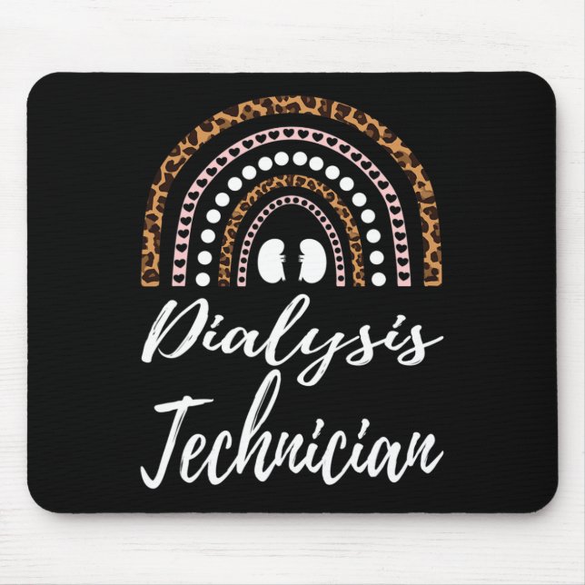 Dialysetechniker und Dialyseassistent Mousepad (Vorne)