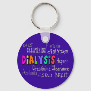 Dialyseterminologie-Geschenke Schlüsselanhänger