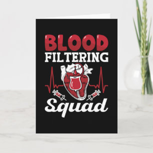 Dialysis Nurse Blood Filtering Squad Nephrology Karte