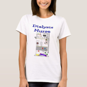 Dialysis Nurse Geschenke Einzigartiges Maschinende T-Shirt