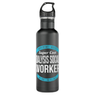 Dialysis Social Worker Funny Gift Edelstahlflasche