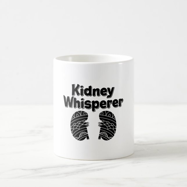 Dialysis Tech Nurse Kidney Whisperer Nephrologie Kaffeetasse (Mittel)