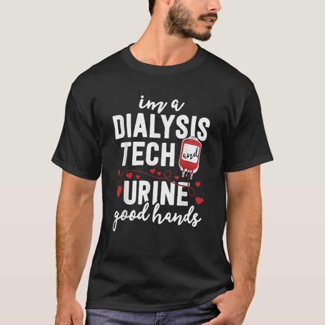 Dialysis Tech Ohrs Women Funny Nurse Pun Urine Go T-Shirt (Vorderseite)