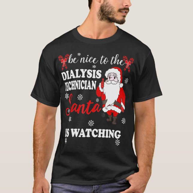 Dialysis Technician Shirt Weihnachtsgeschenk (Vorderseite)