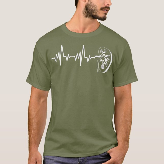 Dialysis Tee Shirts Patienten Nurse Nierengeschenk (Vorderseite)