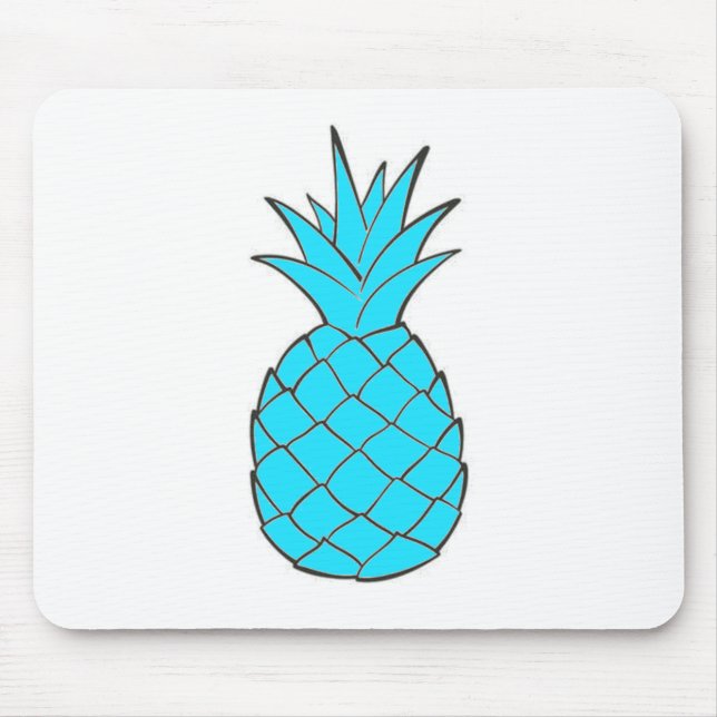 Diamant-Ananas Mousepad (Vorne)