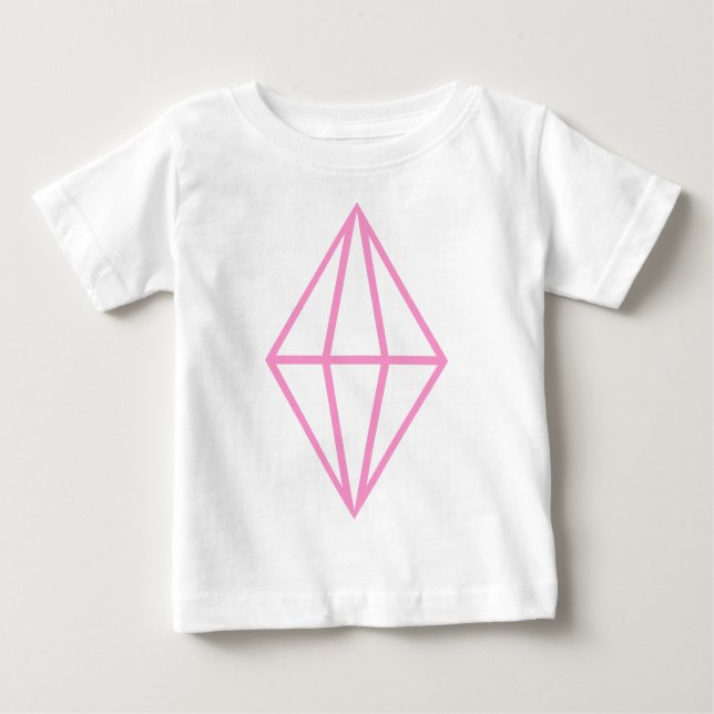 Diamant Baby T-shirt (Vorderseite)