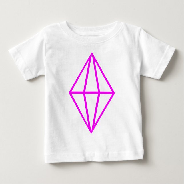Diamant Baby T-shirt (Vorderseite)