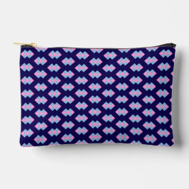 Diamant Blau Klein Zubehörtasche
