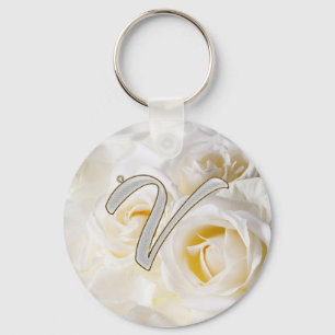 Diamant Bling V Schlüsselanhänger