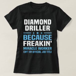 Diamant-Bohrer T-Shirt