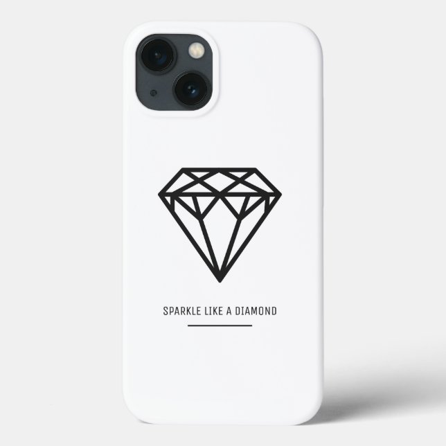 Diamant Case-Mate iPhone Hülle (Rückseite)