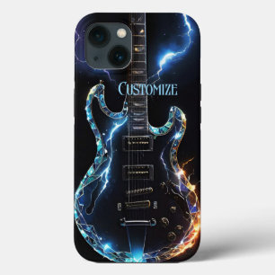Diamant Cut Electric Gitarre Case-Mate iPhone Hülle