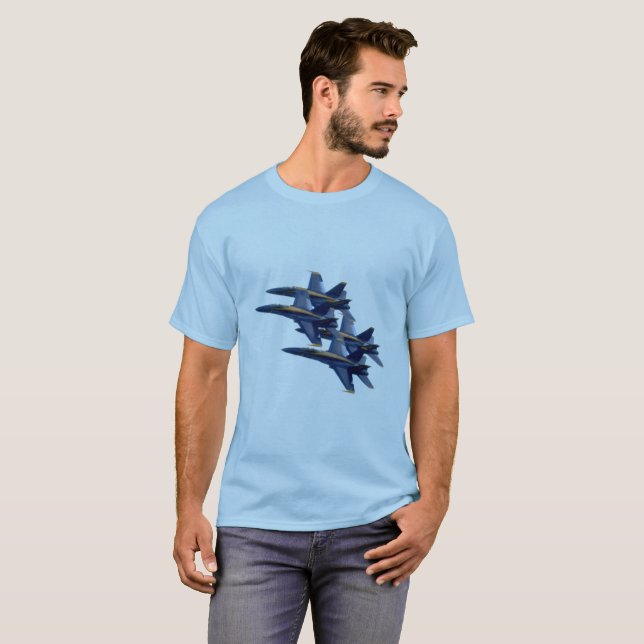Diamant der blauen Engel T-Shirt (Vorne ganz)
