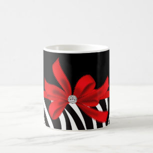 Diamant-Diva (rot) Tasse