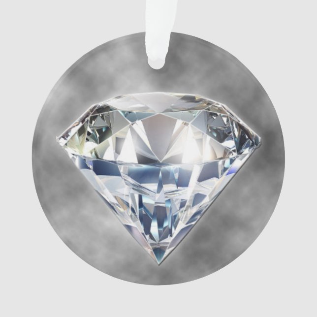 Diamant-Edelstein-Verzierung Ornament (Vorderseite)