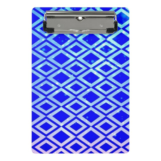 Diamant-Entwurfs-Miniklemmbrett Mini Klemmbrett (Vorderseite)