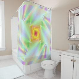 Diamant Fire vogel 3 Duschvorhang