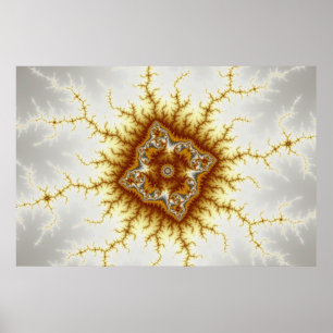 Diamant - Fraktal Poster