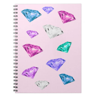 Diamant-Funkel-Notizbuch Notizblock