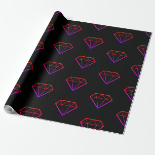 Diamant für immer geschenkpapier