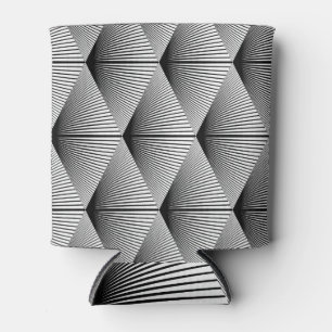 Diamant Geometrie: Vintages Monochrome Dosenkühler