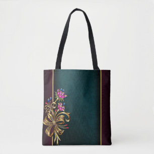 Diamant Girl All-Over-Print Tote Bag, Mittel