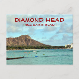 Diamant Head Postcard Postkarte