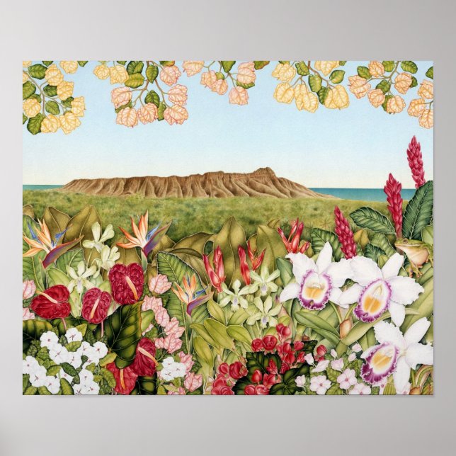 Diamant Head Poster (Vorne)