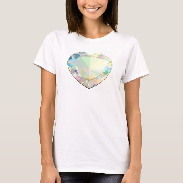 Diamant Heart Inspiration T-Shirt (Vorderseite)