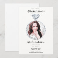 Diamant Hochzeit Bling Ring Brautparty Foto