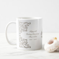 Diamant-Hochzeits-Jahrestags-Tasse des Glitzer-60.
