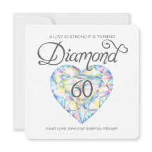 Diamant Hochzeitsfeier Liebe so stark